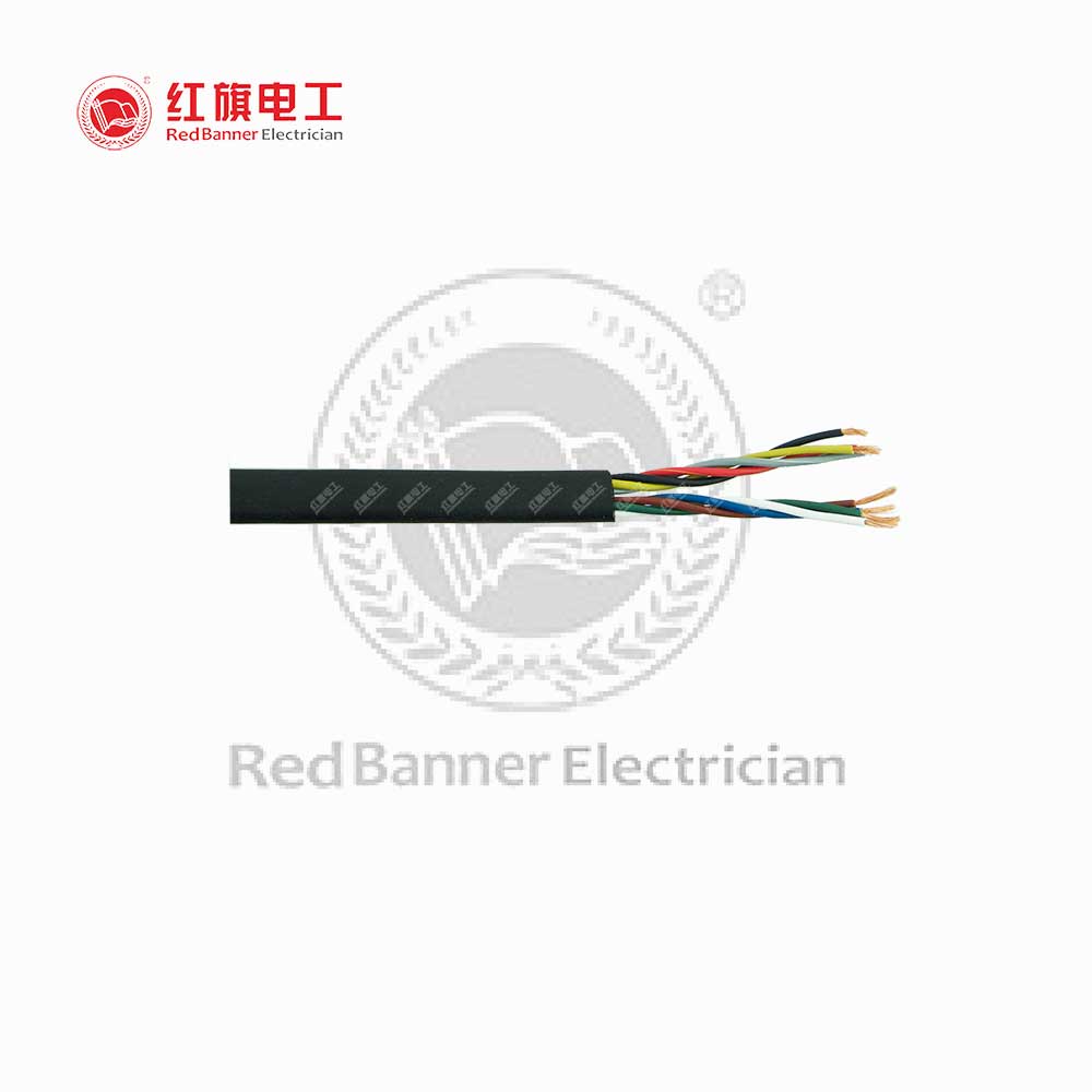 FLEX-TVVRB 柔性扁型线缆,FLEX_TVVRB,高柔性电缆,拖链电缆,机器人电缆,扁平电缆,红旗电工