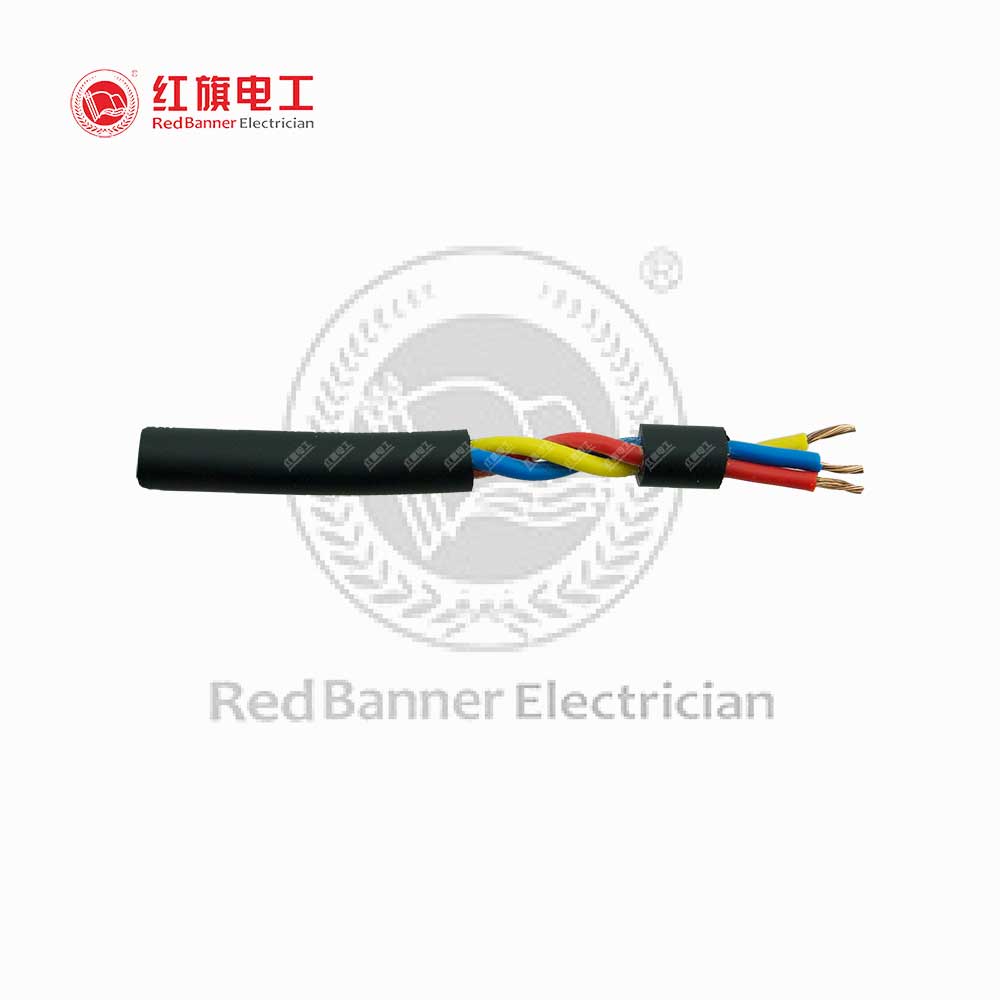 RVV 聚氯乙烯绝缘软电缆,RVVB,软电缆,电源线,信号线,扁线,红旗电工